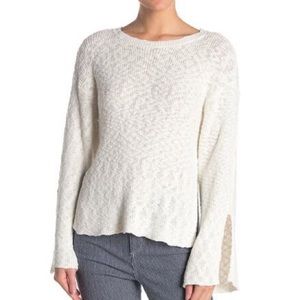 NORDSTROM NWT CUPCAKES & CASHMERE White Ivory Sweater